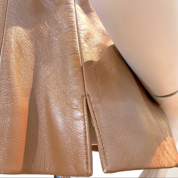 NWOT V I N T A G E Valerie Stevens Leather Vest - Picture 5 of 8